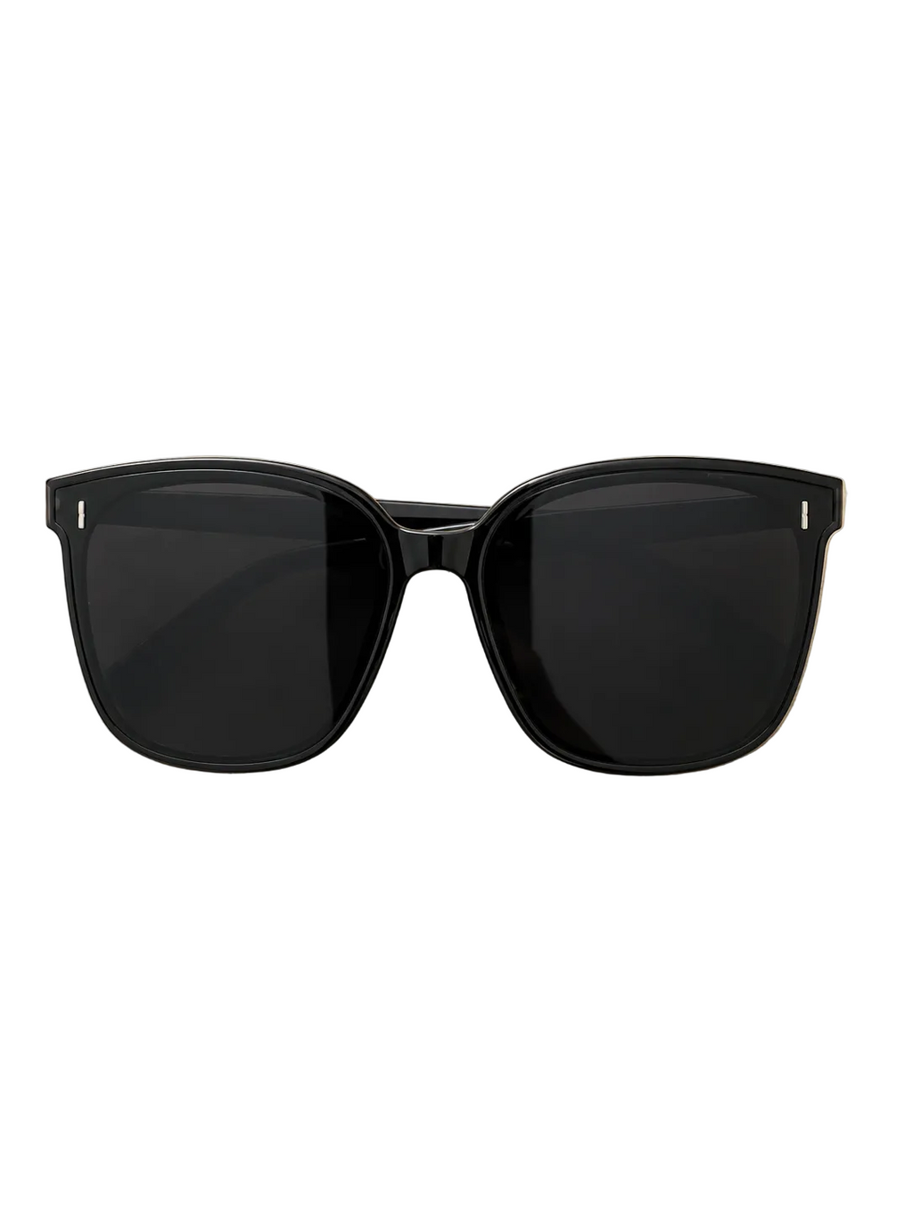 Oversized Square Sunglasses – UV Protection | Black & White