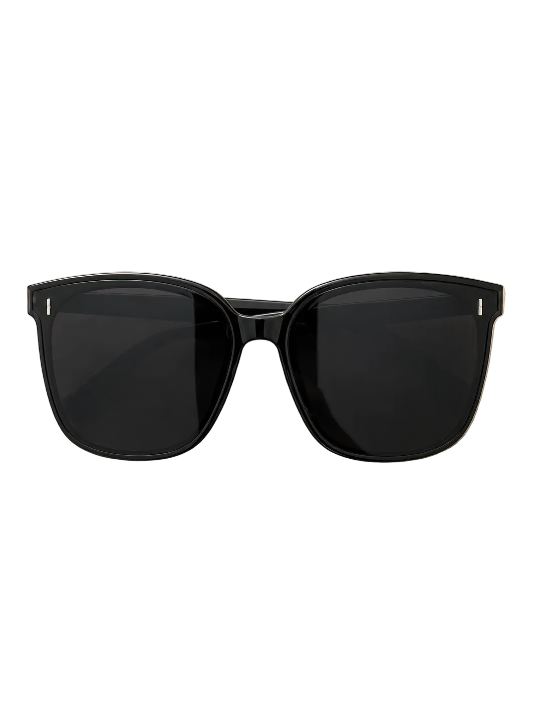 Oversized Square Sunglasses – UV Protection | Black & White