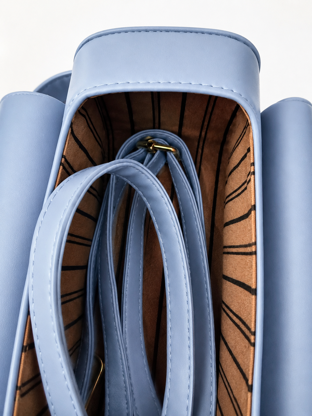 Elegant Textured Leather-Look Top Handle Crossbody Handbag