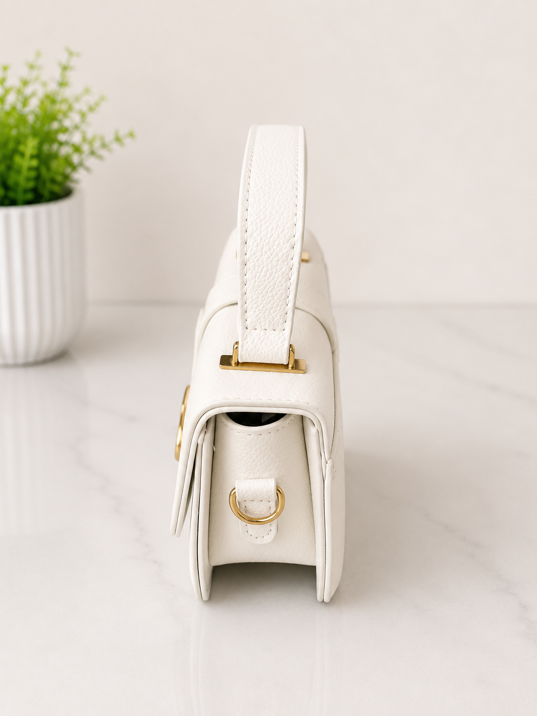 Elegant Top Handle Crossbody Handbag for Women – 4 Colours